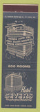 Matchbook Cover - Hotel Severs Muskogee OK