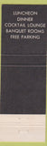 Matchbook Cover - Les Freres French Restaurant Los Angeles CA