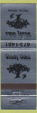 Matchbook Cover - Shady Oaks Peoria IL