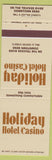 Matchbook Cover - Holiday Hotel Casino Reno NV