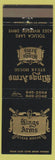 Matchbook Cover - Kings Arms Steak House Toluca Lake CA
