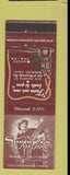 Matchbook Cover - Alioto's Number 8 San Francisco CA