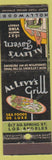 Matchbook Cover - Al Levy's Tavern Hollywood CA deco Lion Canada 1929