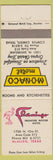Matchbook Cover - Monaco Hotel Flamingo McAllen Corpus Christi TX