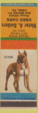Matchbook Cover - Victor Seiders Used Cars York PA Boxer dog