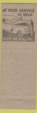 Matchbook Cover - Victor Seiders Used Cars York PA Boxer dog