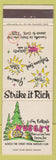 Matchbook Cover - Jim Kelly's Nugget CASno Reno Lake Tahoe NV