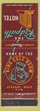 Matchbook Cover - Ridpath Hotel Spokane WA