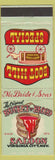 Matchbook Cover - Bucket of Blood Saloon Virginia City NV