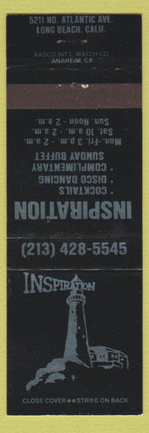 Matchbook Cover - Inspiration Long Beach CA Disco  lighthouse