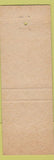 Matchbook Cover - Panama Cocktail Lounge Long Beach CA hula girlie