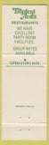 Matchbook Cover - Tropical Acres Fort Lauderdale CA tiki?