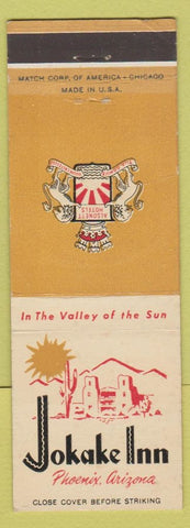 Matchbook Cover - Jokake Inn Phoenix AZ