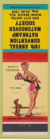 Matchbook Cover - RMS Convention Miami Beach FL 1959 pinup