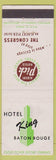 Matchbook Cover - Hotel King Baton Rouge LA