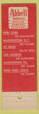 Matchbook Cover - Hotel Paramount New York City