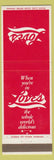 Matchbook Cover - Love's Restaurants CHAIN