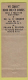 Matchbook Cover - RMS Convention Miami Beach FL 1959 pinup