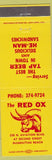 Matchbook Cover - The Red Ox Manhattan Beach CA