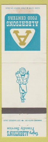 Matchbook Cover - Albertson's Grocery WEAR