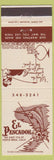 Matchbook Cover - El Pescador Costa Mesa CA
