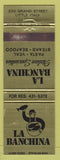 Matchbook Cover - La Banchina Italian Restaurant New York City