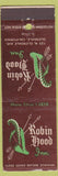 Matchbook Cover - Robin Hood Inn Glendale CA