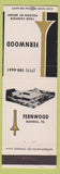 Matchbook Cover - Fernwood Pocono Mountain Resort Bushkill PA