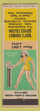 Matchbook Cover - Troy's oil gas Chattanooga TN pinup