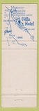 Matchbook Cover - Villa Hotel San Mateo CA