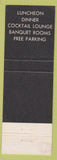 Matchbook Cover - Les Freres Taix French Restaurant Los Angeles CA