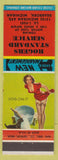 Matchbook Cover - Rogers Standard oil gas Dearborn MI pinup