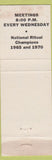 Matchbook Cover - Eagles Club Puyallup WA