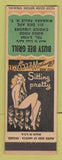 Matchbook Cover - Busy Bee Grill Niagara Falls NY pinup girlie back
