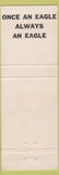 Matchbook Cover - Eagles Club Williamsport PA