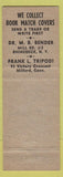 Matchbook Cover - RMS Convention Miami Beach FL 1959 pinup