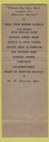 Matchbook Cover - Gadsden Hotel Douglas AZ