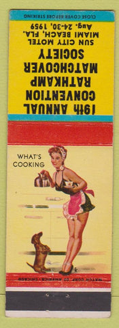 Matchbook Cover - RMS Convention Miami Beach FL 1959 pinup