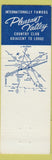 Matchbook Cover - Pleasant Valley Motor Lodge Sutton MA
