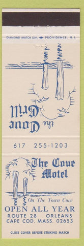 Matchbook Cover - Cove Motel Grill Orleans Cape Cod MA
