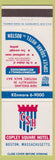 Matchbook Cover - Copley Square Hotel Boston MA