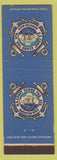 Matchbook Cover - US Coast Guard Training Manhattan Beach NY WEAR