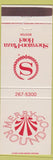 Matchbook Cover - Sheraton Plaza Hotel Boston MA