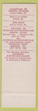 Matchbook Cover - RMS Convention 1960 Boston MA Hotel Somerset pinup