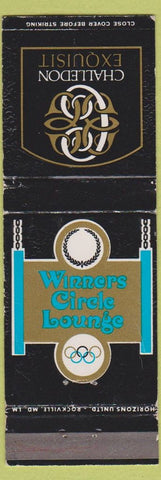 Matchbook Cover - Challedon Exquisit Winner's Circle New Carrolton MD WEAR