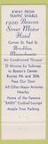Matchbook Cover - 1200 Beacon Street Motor Hotel Brookline MA