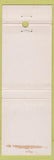 Matchbook Cover - Stuft Shirt Restaurant Pasadena Upland Newport Beach CA