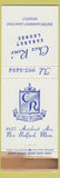 Matchbook Cover - Chez Rene Cabaret Lounge NEW Bedeford MA WEAR