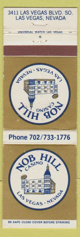 Matchbook Cover - Nob Hill Casino Las Vegas NV