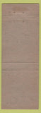 Matchbook Cover - Hotel Continental Cambridge MA